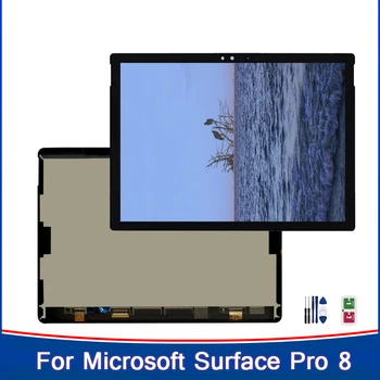 Тестван LCD дисплей за Microsoft Surface Pro 8 Pro8, сензорен LCD дисплей, дигитайзер, в събирането, подмяна на стъклен панел за Surface Pro8