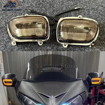 Прозрачни/дымчатые мотоциклетни led предните странични насоки на завоя за Honda Goldwing GL1800 F6B 2001-2017
