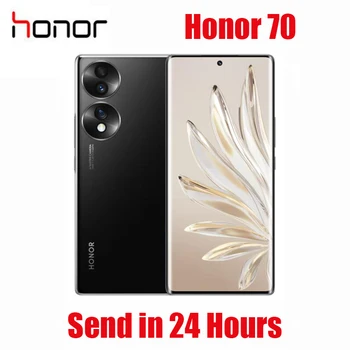 Официален Оригинален Нов Мобилен телефон Honor 70 5G Snapdragon778G Plus 6,67 инчов OLED 66 W Super Charge 4800 mah Android 12 OTG NFC