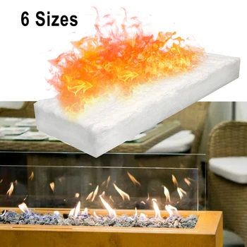 1 бр. кальциево-магниево-силикатное волокноfirplace Firebox Safety Bio Fire за камина Манто печки гел горелка Керамични влакна