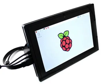 IPS 10.1-инчов TFT LCD Капацитивен Сензорен екран е 1280*800 за Raspberry Pi/Banana Pi/Banana Pro/BB Черен Интерфейс HDMI/USB