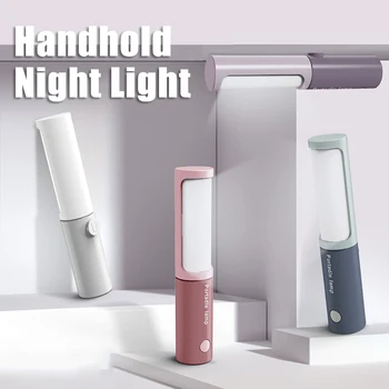 Ръчно led нощна светлина със зареждането чрез USB, монтиран на стената лампа, лампа за кухненски шкаф, лампа за домашен лампа, прикроватное осветление