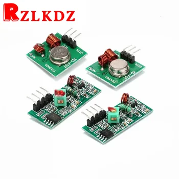 Комплект за връзка на Радиочестотен предавател и приемник 433 Mhz за ARM/MCU WL САМ 315 Mhz/433 Mhz дистанционно за arduino Сам Kit