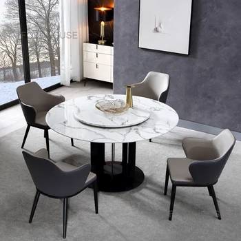 Скандинавски маса за хранене, стол Модерен Семеен с един прост стол, Луксозно Мек Фотьойл, Кухненски Мебели, с гръб, Ресторант творчески железен стол