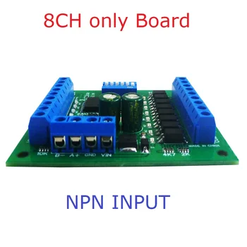 8-48chrs485 порт входно-изходни npn pnp дистанционно на ключа за управление на ад такса за разширяване на входно-изходни dc35 модул modbus rtu dc 12v 24v, без релса