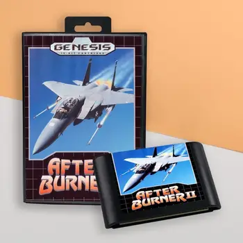 за After Burner II US cover 16-битов ретро игри касета за конзоли за игри Sega Genesis Megadrive