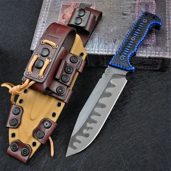 Милър Bros.BIsdes M8 Нож за плодове Z-да се носят Стоманен нож 60-61HRC Твърдост G10 Дръжка джобен нож за самозащита на открито