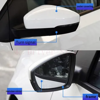 За Volkswagen VW New Polo 2014 2015 2016 2017 2018 Капачка огледало за обратно виждане рамка на корпуса на огледалото за обратно виждане автомобилни аксесоари