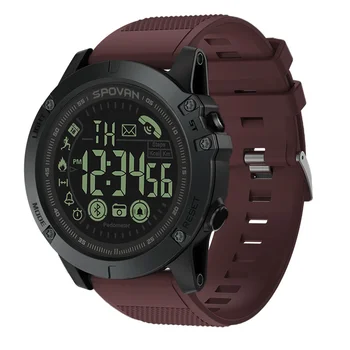 SPOVAN PR1 Марка на Bluetooth Smart-Часовници За Мъже, Модни Спортни Часовници, Цифрови Часовници, 50 м., Водоустойчива Смарт Часовници Relojes