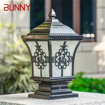 Уличен класически лампа БЪНИ, ретро Водоустойчив Стълб, led монтиране на светлина, осветителни Тела за вашия дом градина