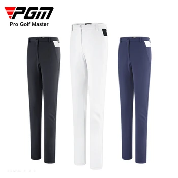 PGM есенно-зимни водоустойчиви дамски панталони за голф, плътни, запазването на топлина дълги панталони, плюс кадифени панталони с топка за голф, ветрозащитная облекло за тенис