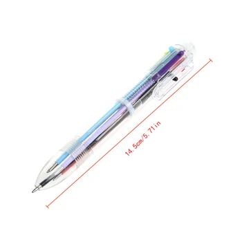 Химикалки G5AA 6 цвята, в 1 многоцветен химикалка писалка Канцеларски материали за учениците