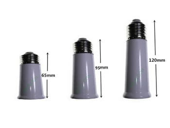 Удължен притежателя на лампата E27, разширяване на основата на лампата E27, увеличаване на притежателя e27