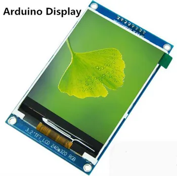 3.2-инчов 8P SPI TFT Цветен LCD экранный модул ILI9341 Drive IC 240*320 (RGB)