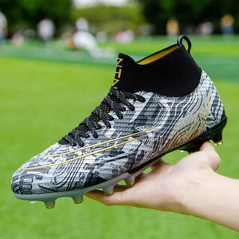 Качествена футболна обувки Mbappé, здрави футболни обувки, Леки и Удобни футболни обувки за улицата, на едро маратонки 30-45 размери