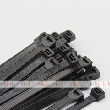 5x400 мм Самоблокирующиеся кабелни превръзки PA66 Zip-замазка Найлонови КАБЕЛНИ ВРЪЗКИ ширина 4.6 мм 5*400 мм, в черен или бял цвят