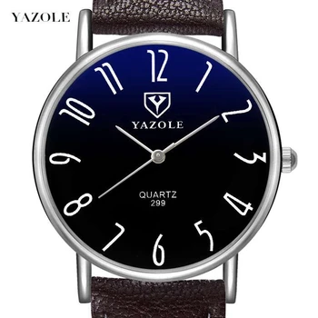 Нови водоустойчиви бизнес часове за отдих, мъжки дамски часовници за любителите на класиката, тънки мъжки ръчен часовник relogio masculino син цвят