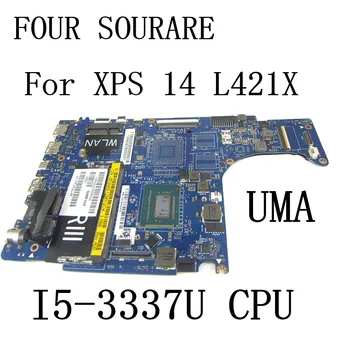 За лаптоп DELL XPS 14 L421X дънна платка с процесор I5-3337U CN-0F3XK5 LA-7841P дънна Платка UMA За лаптоп DELL XPS 14 L421X дънна платка с процесор I5-3337U CN-0F3XK5 LA-7841P дънна Платка UMA 0