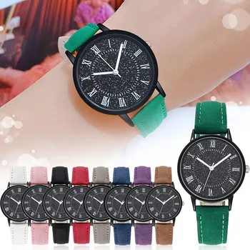2023 Мъжки модни минималистичные часовници, Кръгли Модни Прости бизнес Женски часови механизми, кварцов часовник, кварцов часовник за всеки ден