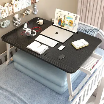 Голямо Легло, сгъваема маса, мързелив маса за лаптоп, студентски спалня, кабинет с плаващ прозорец, Малка масичка, маса за лаптоп