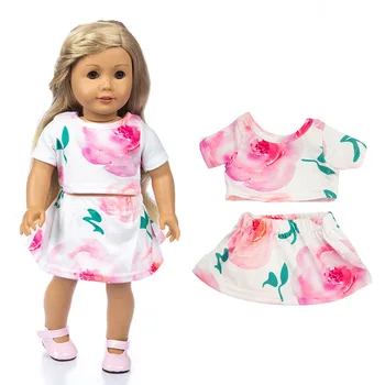 2023 г. Пола NewPeach цвят, подходяща за кукольной дрехи American Girl 18-инчовата кукла, подарък за коледа за момиче (продава се само дрехи)