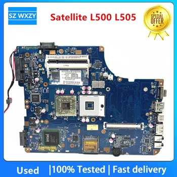 Използва се за Дънната платка на лаптоп Toshiba Satellite L500 L505 K000083120 K000083110 KSWAA LA-4981P GL40 DDR2 100% Тествани с Бърза Доставка