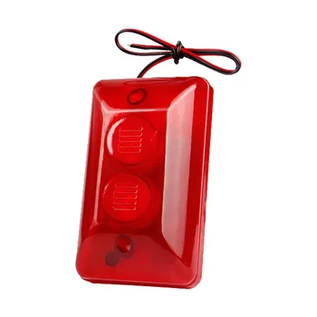 Звукова и светлинна аларма Имобилайзер устройство Говорител Мигаща светлина на Светкавица с високо децибелом 1-2 В Кабелна 102