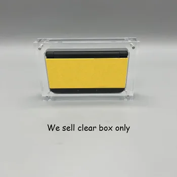 Высокопрозрачная магнитна акрилна кутия за съхранение на новата гейм конзола 3DS, калъф, кутия, поставка за дисплея, слот аксесоари
