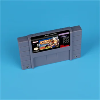 за Harvest Moon (пестене на батерията) 16-битова игрална карта за игралната конзола SNES версията на NTSC в САЩ