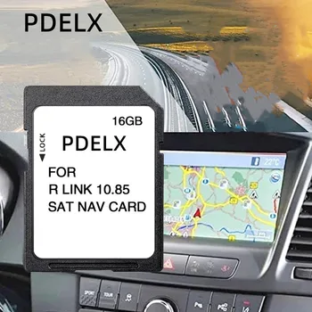 2022 Carminat R-Link 10,85 За Renault Fluence Scenic SD-карта за Сателитна Навигация 2022 Карти за GPS-навигация за Европа, Великобритания 32 GB