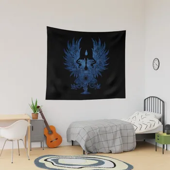 Dragon Age: Сив Sentinel, сини гобеленовые тапети, гобеленовая лента за стена