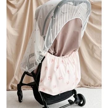 Скъпа чанта за съхранение на количката с анимационни принтом, по-голямата голям чанта за съхранение Baby Out, ежедневна чанта за мама