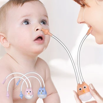 Назален аспиратор За новородени, за Пречистване на носа, Търтей, Смукателна инструмент, Защита на Здравето, Безопасна За Бебета Устройство За Отсасывания от Устата и Носа