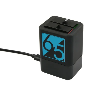2-Канален Двойно USB Зарядно устройство за батерии GoPro HERO 5 HERO 6 HERO5 HERO6 Black Hero5 Камера AHDBT-501 AHDBT501