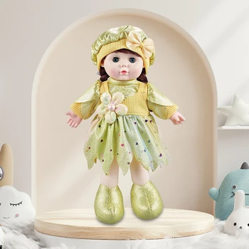 13 инча Музикални Кукли Genie с Елегантна Вечерна Рокля, Пеенето на Детски Кукли, най-Добрите Подаръци за Малки Момичета