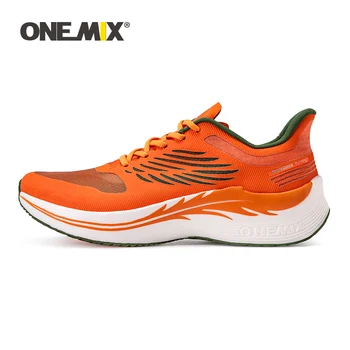 ONEMIX 2023, оригинални маратонки за бягане, лека марафонские маратонки за фитнес с дишаща мрежа, нескользящая летни спортни обувки на открито