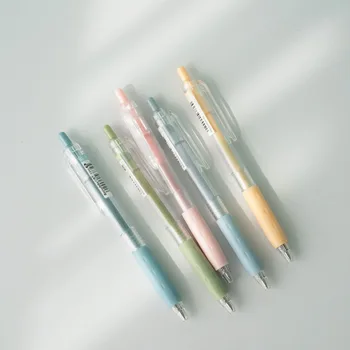 Пакетче черен 0,5 мм тест писалка за студенти signature pen INS дръжката на водна основа бързосъхнеща прес-дръжка simple press type pen H0588