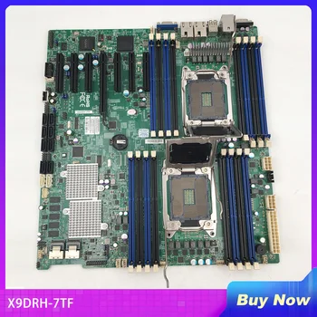 X9DRH-7TF за сървърна дънна платка Supermicro Поддържа семейството на E5-2600 V1/V2 ECC LGA2011 DDR3 X540 с две пристанища 10GBase-T