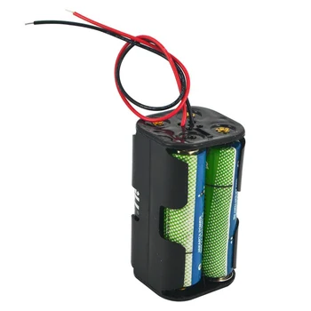 Държач за батерии 4 x AA, кутия за съхранение на близо един до друг 4 батерии тип AA с кабелни изводи за батерията САМ Power Bank Държач за батерии 4 x AA, кутия за съхранение на близо един до друг 4 батерии тип AA с кабелни изводи за батерията САМ Power Bank 1