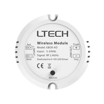 LTECH Led система за Управление на L-BUS с радиочестотни преобразуването 0-10 В, Безжичен модул 5-24 В, Датчик на входящия сигнал на 2,4 Ghz, 10, PWM-слаби EBOX-АД LTECH Led система за Управление на L-BUS с радиочестотни преобразуването 0-10 В, Безжичен модул 5-24 В, Датчик на входящия сигнал на 2,4 Ghz, 10, PWM-слаби EBOX-АД 1